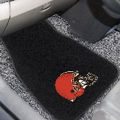 NFL - Cleveland Browns 2-pc Embroidered Car Mat Set 17"x25.5", 10298