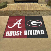 House Divided - Alabama / Georgia House Divided House Divided Rug - 34 in. x 42.5 in., 10305