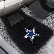 Dallas Cowboys Embroidered Car Mat Set - 2 Pieces, 10316
