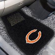 Chicago Bears Embroidered Car Mat Set - 2 Pieces - C Primary Logo, 10343