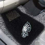 NFL - Philadelphia Eagles 2-piece Embroidered Car Mats 18