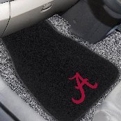 Alabama Crimson Tide Embroidered Car Mat Set - 2 Pieces, 10351