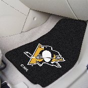 Pittsburgh Penguins Front Carpet Car Mat Set - 2 Pieces, 10356