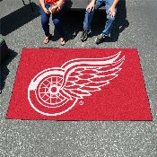 Detroit Red Wings Ulti-Mat Rug - 5ft. x 8ft. - Red Wing Primary Logo, 10379