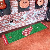 Detroit Red Wings Putting Green Mat - 1.5ft. x 6ft., 10381