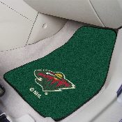 Minnesota Wild Front Carpet Car Mat Set - 2 Pieces, 10397