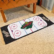 Minnesota Wild Rink Runner - 30in. x 72in., 10400