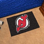 New Jersey Devils Starter Mat Accent Rug - 19in. x 30in. - NJ Devil Primary Logo, 10413