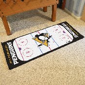 Pittsburgh Penguins Rink Runner - 30in. x 72in., 10437