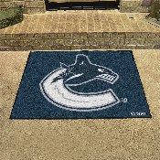 Vancouver Canucks All-Star Rug - 34 in. x 42.5 in. - C Whale Primary Logo, 10449