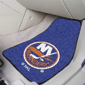 New York Islanders Front Carpet Car Mat Set - 2 Pieces, 10463