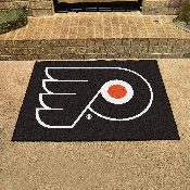 Philadelphia Flyers All-Star Rug - 34 in. x 42.5 in. - Flying P Primary Logo, 10481