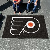Philadelphia Flyers Ulti-Mat Rug - 5ft. x 8ft. - Flying P Primary Logo, 10483