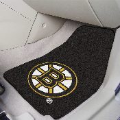 Boston Bruins Front Carpet Car Mat Set - 2 Pieces, 10496