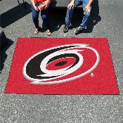 Carolina Hurricanes Ulti-Mat Rug - 5ft. x 8ft. - Hurricane Primary Logo, 10527