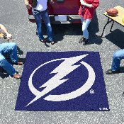 Tampa Bay Lightning Tailgater Rug - 5ft. x 6ft. - Lightning Bolt Primary Logo, 10548