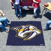Nashville Predators Tailgater Rug - 5ft. x 6ft. - Predator Head Primary Logo - Blue, 10581