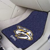 Nashville Predators 2-pc Printed Carpet Car Mats 17