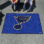 St. Louis Blues Ulti-Mat Rug - 5ft. x 8ft. - Music Note Primary Logo, 10593
