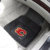 Calgary Flames Heavy Duty Car Mat Set - 2 Pieces, 10607