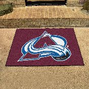 Colorado Avalanche All-Star Rug - 34 in. x 42.5 in. - A Primary Logo, 10613