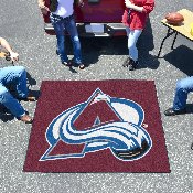 Colorado Avalanche Tailgater Rug - 5ft. x 6ft. - A Primary Logo, 10614