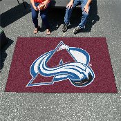Colorado Avalanche Ulti-Mat Rug - 5ft. x 8ft. - A Primary Logo, 10615