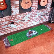 Colorado Avalanche Putting Green Mat - 1.5ft. x 6ft., 10619