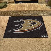 Anaheim Ducks All-Star Rug - 34 in. x 42.5 in. - Duck Foot Primary Logo, 10624