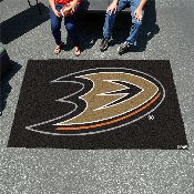 Anaheim Ducks Ulti-Mat Rug - 5ft. x 8ft. - Duck Foot Primary Logo, 10626
