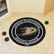 Anaheim Ducks Hockey Puck Rug - 27in. Diameter, 10627