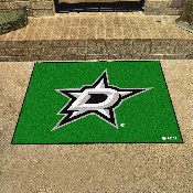 Dallas Stars All-Star Rug - 34 in. x 42.5 in. - D Star Primary Logo, 10635