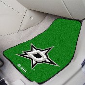 Dallas Stars Front Carpet Car Mat Set - 2 Pieces, 10639