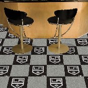 Los Angeles Kings Team Carpet Tiles - 45 Sq Ft., 10680
