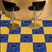 St. Louis Blues Team Carpet Tiles - 45 Sq Ft., 10685