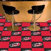 Carolina Hurricanes Team Carpet Tiles - 45 Sq Ft., 10691