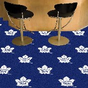 Toronto Maple Leafs Team Carpet Tiles - 45 Sq Ft., 10699