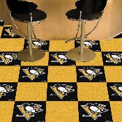 Pittsburgh Penguins Team Carpet Tiles - 45 Sq Ft., 10700