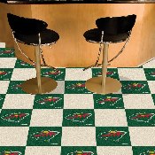 Minnesota Wild Team Carpet Tiles - 45 Sq Ft., 10704