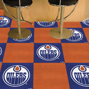 Edmonton Oilers Oilers Team Carpet Tiles - 45 Sq Ft., 10705