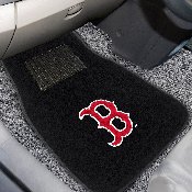 MLB - Boston Red Sox 2-piece Embroidered Car Mats 18"x27", 10738