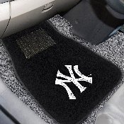 New York Yankees Embroidered Car Mat Set - 2 Pieces, 10740