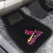St. Louis Cardinals Embroidered Car Mat Set - 2 Pieces, 10751
