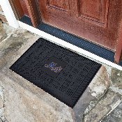 New York Mets Heavy Duty Vinyl Medallion Door Mat - 19.5in. x 31in., 11306