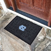 North Carolina Tar Heels Heavy Duty Vinyl Medallion Door Mat - 19.5in. x 31in., 11376
