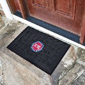 Detroit Pistons Heavy Duty Vinyl Medallion Door Mat - 19.5in. x 31in., 11408