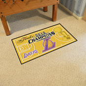 Los Angeles Lakers 2010 NBA Champions Court Runner Rug - 24in. x 44in., 11755