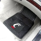 Cincinnati Bearcats Heavy Duty Car Mat Set - 2 Pieces, 11764