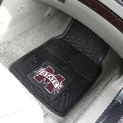 Mississippi State Bulldogs Heavy Duty Car Mat Set - 2 Pieces, 11774