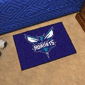 Charlotte Hornets Starter Mat Accent Rug - 19in. x 30in. - Hornet with Wordmark Primary Logo, 11901